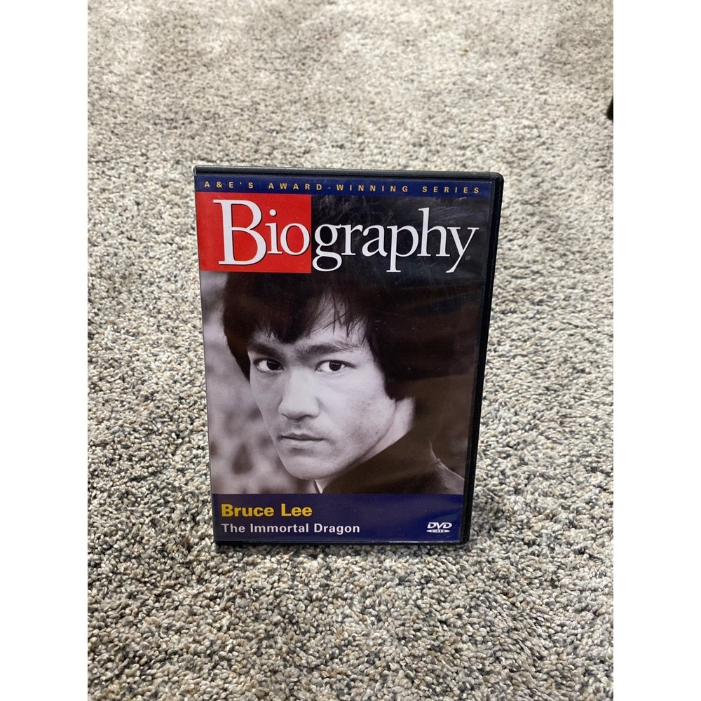 Biography Bruce Lee The Immortal Dragon DVD A&E Award Winning Series Documentary